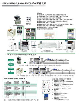 STR-SMTA/B全自动SMT生产线配置方案